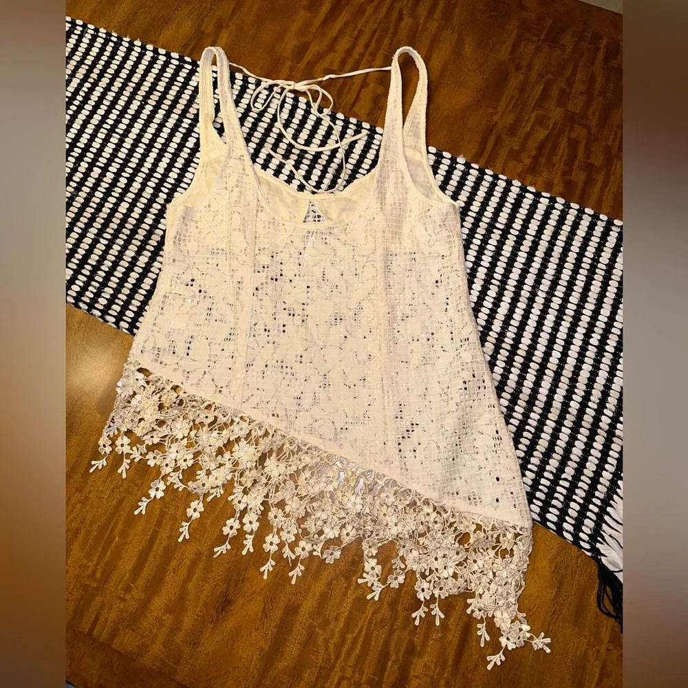 Free People Alisabeth Tunic in Whitecap Grey NEW - Picture 5 of 7